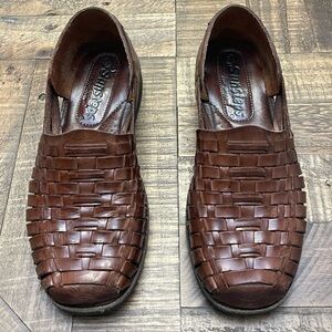 Stylish Brown Leather Loafers for Men